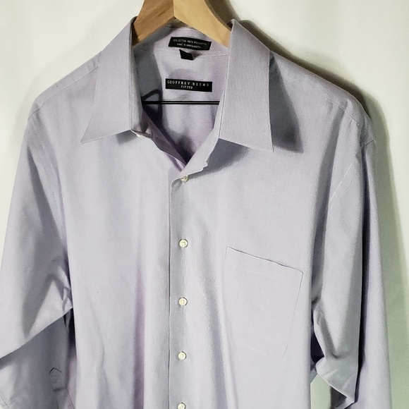 Geoffrey Beene // Lavender Button Down Shirt - Picture 1 of 5